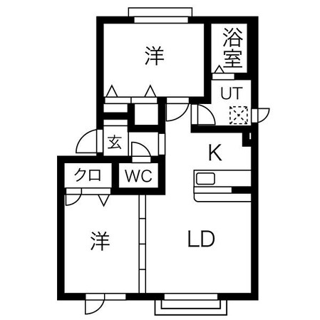 環状通東駅 徒歩17分 1階の物件間取画像